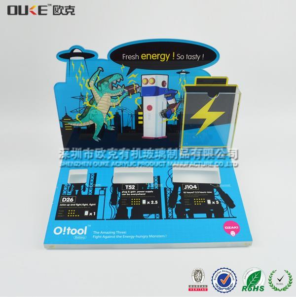 亞克力移動電源展示架