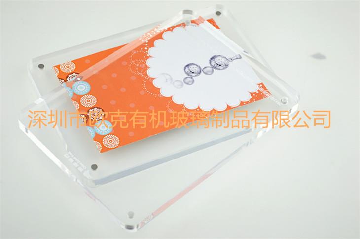 有機玻璃加厚透明臺卡 有機玻璃加厚透明臺卡