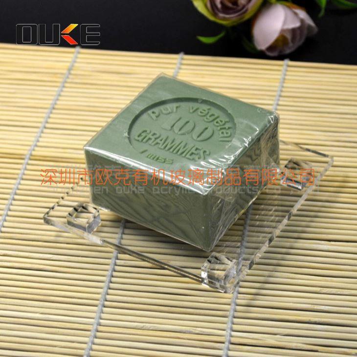 公司批發有機玻璃香皂收納托多少錢？