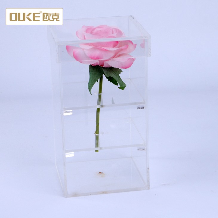 深圳亞克力制品加工廠定制高端有機玻璃花盒 深圳亞克力制品加工廠定制高端有機玻璃花盒