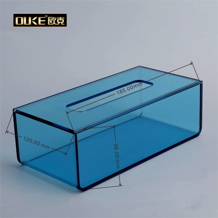 亞克力工廠批發亞克力方形彩色紙巾盒 亞克力工廠批發亞克力方形彩色紙巾盒