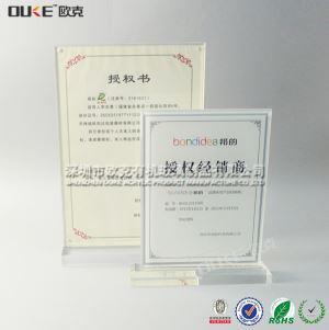 透明有機玻璃臺卡